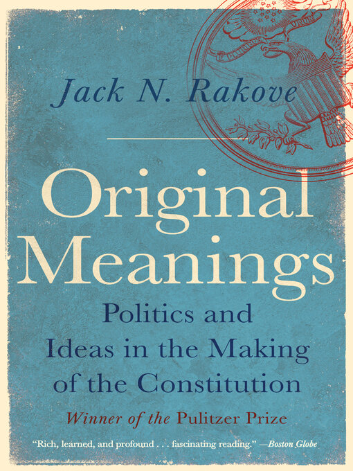 Cover image for Original Meanings
